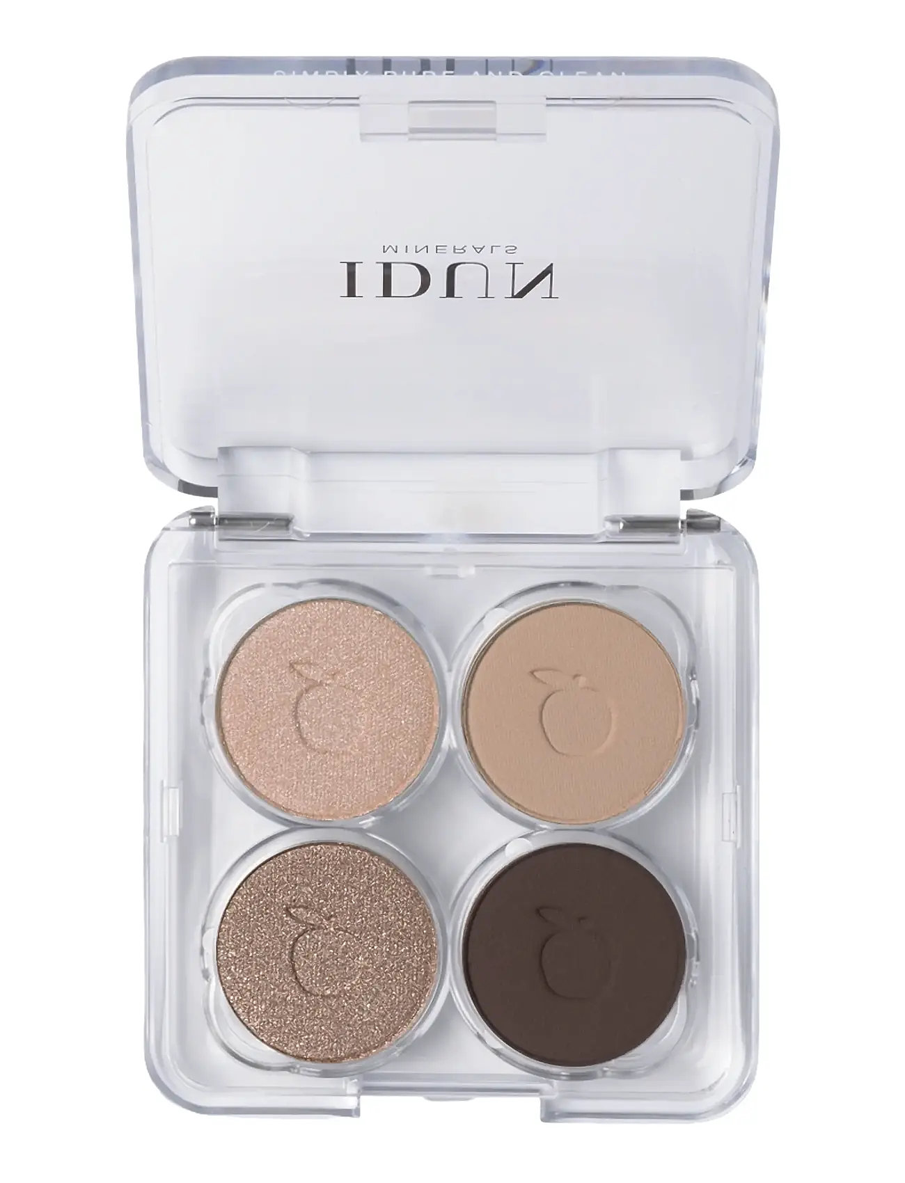 IDUN Minerals Mineral Eyeshadow Palette, 4 GRAM, Pink, Øjenskygger > Øjenpaletter, Dame