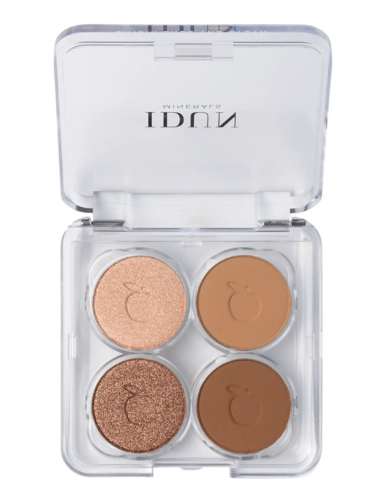 IDUN Minerals Mineral Eyeshadow Palette, 4 GRAM, Brown, Øjenskygger > Øjenpaletter, Dame