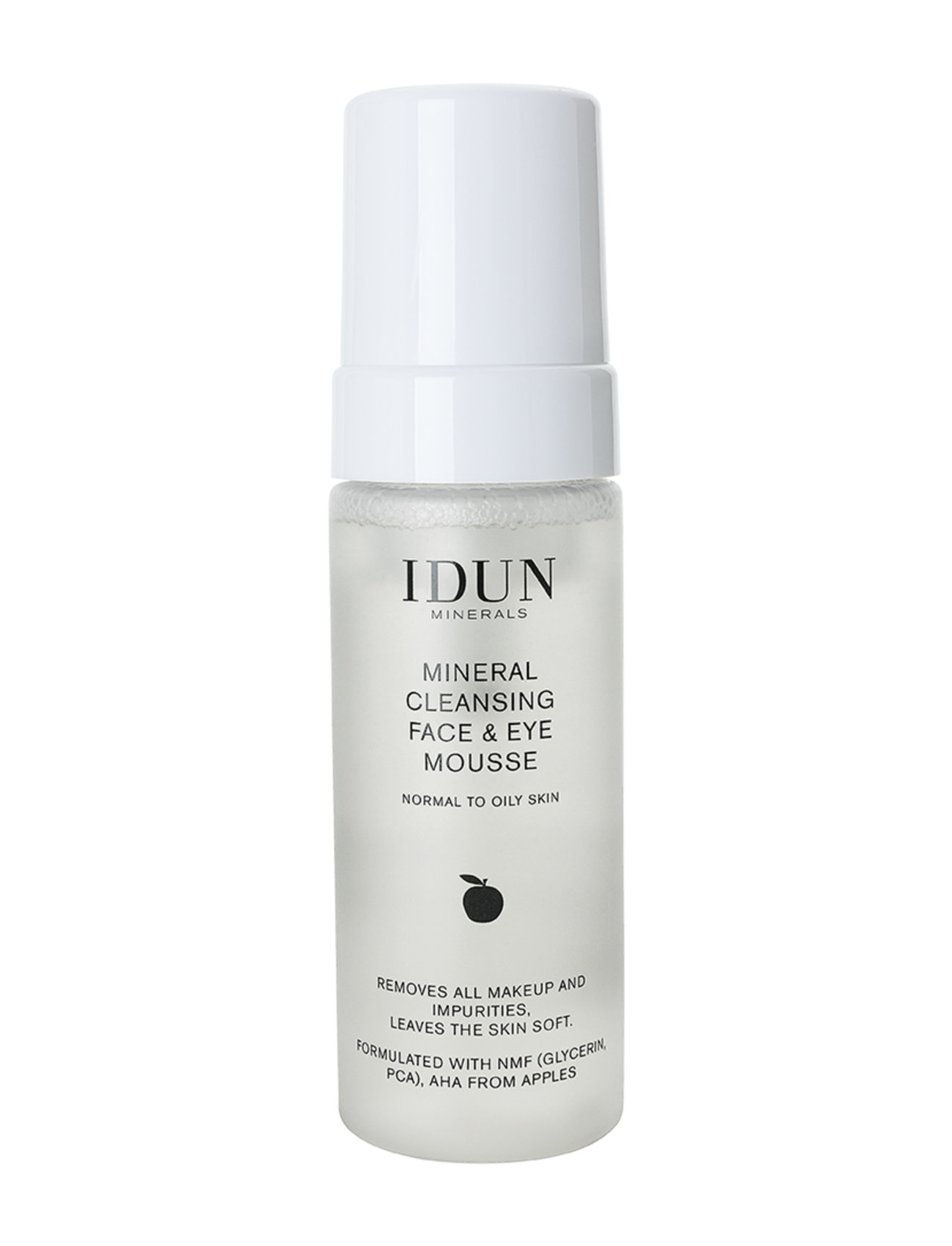 IDUN Minerals Cleansing Face & Eye Mousse, 150ml, Nude, Rengøringsmidler > Mousse Cleanser, Dame
