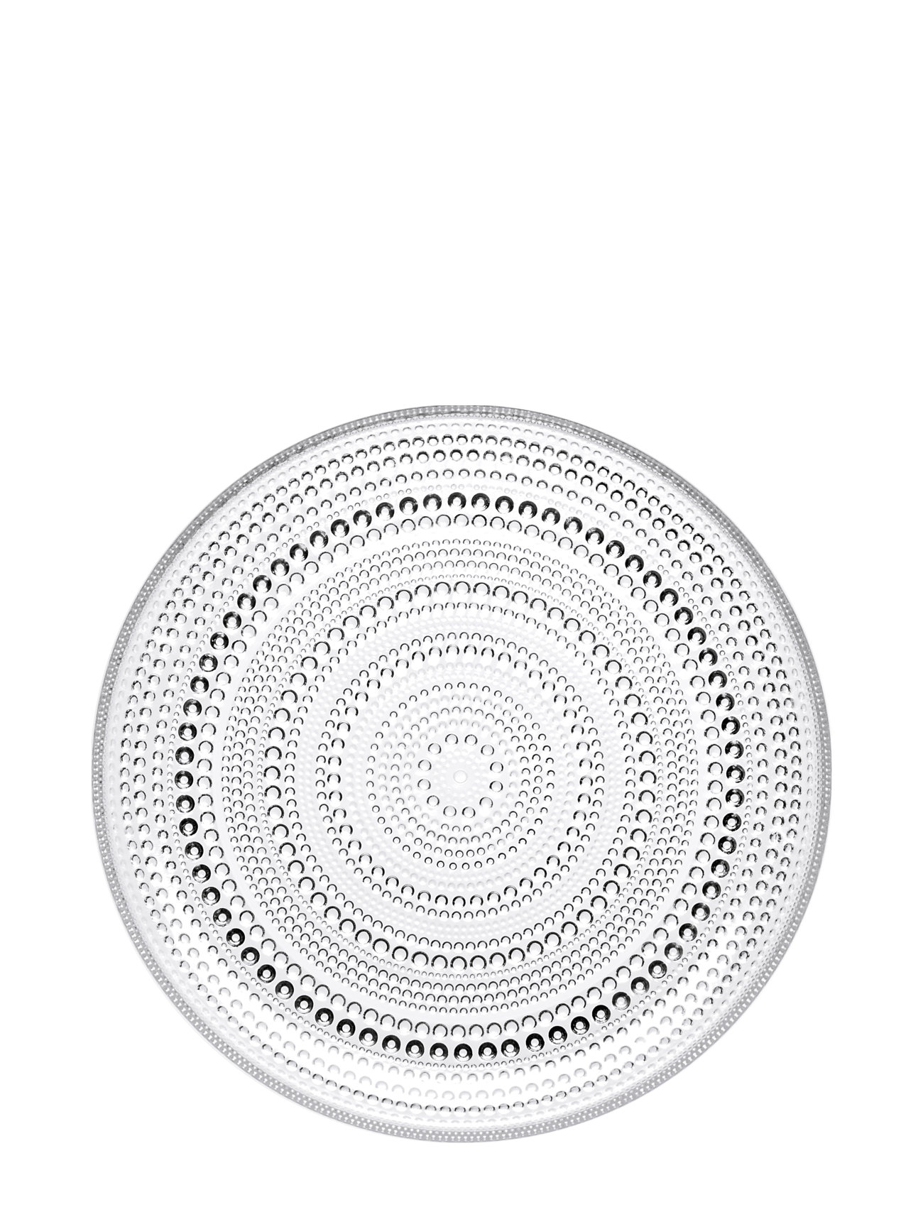 Iittala Kastehelmi Plate 248Mm Clear Nude