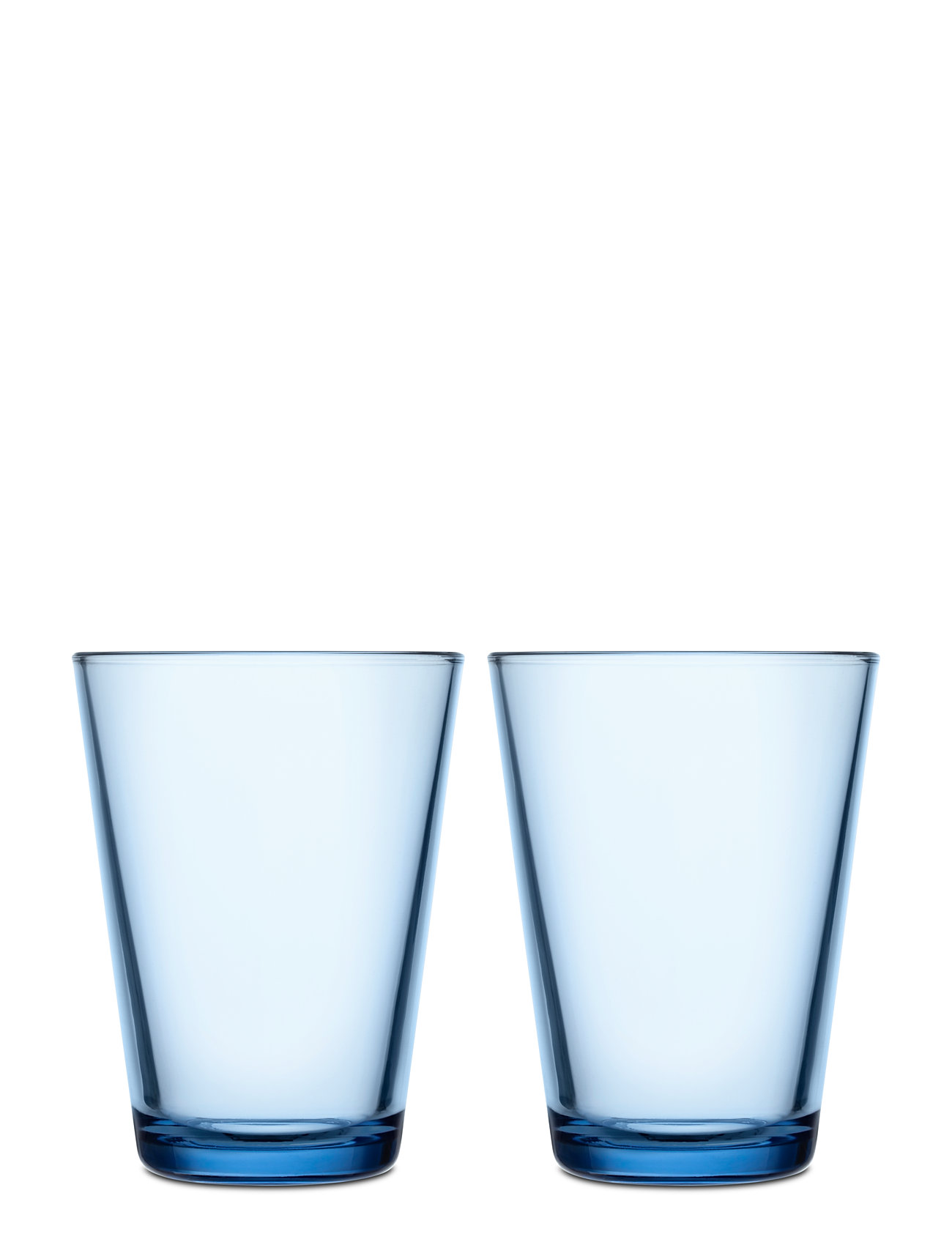 Iittala Kartio Tumbler 40Cl Aqua 2Pcs Blå