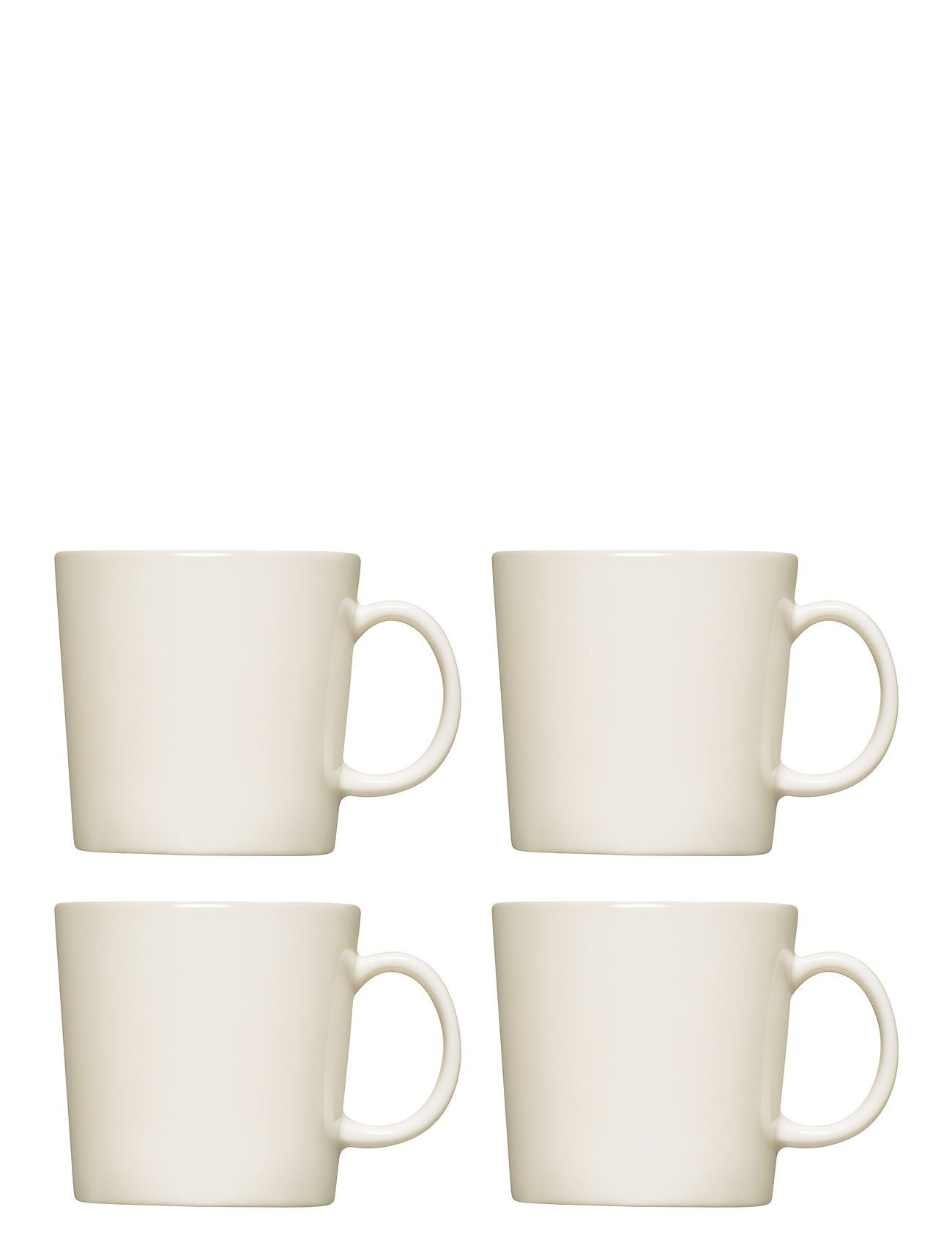 Iittala Teema Mug 0,3L White 4Pcs Vit