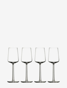 Essence wine glass 33cl 4pc - white wine glasses - clear