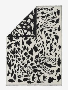 OTC blanket 180x130cm Cheetah - koce - black