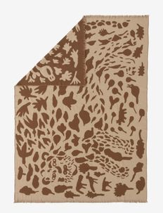 OTC blanket 180x130cm Cheetah - blankets & throws - brown
