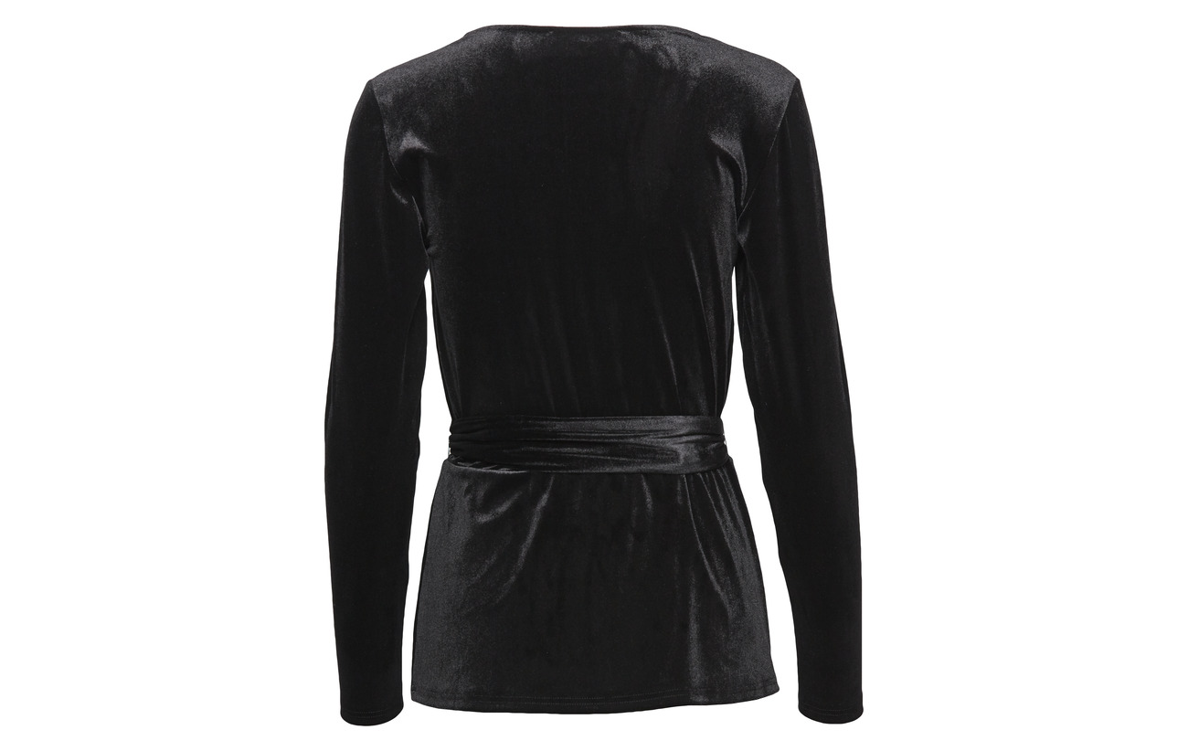 95 Ilse Elastane Black 5 Blouse Jacobsen Polyester TTwgqtf