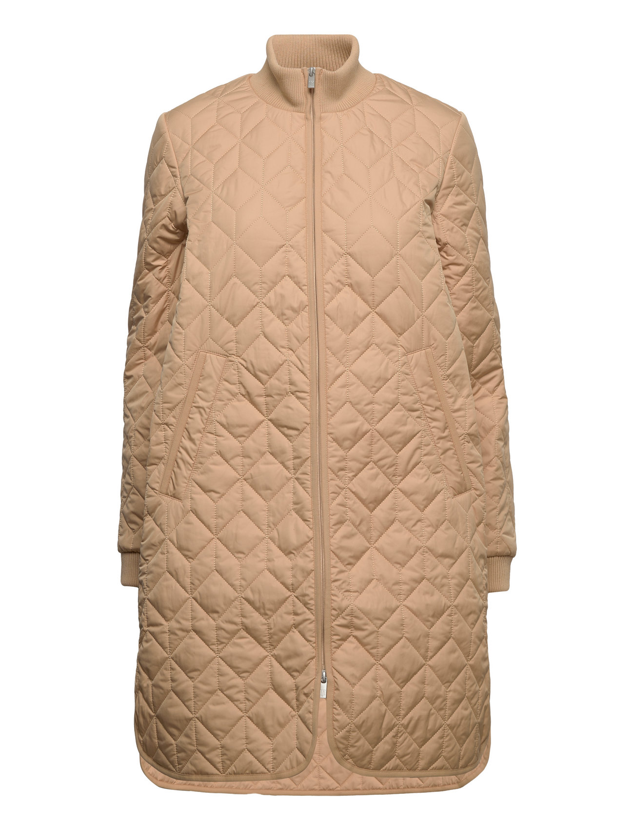 Padded Quilt Coat Beige Ilse Jacobsen