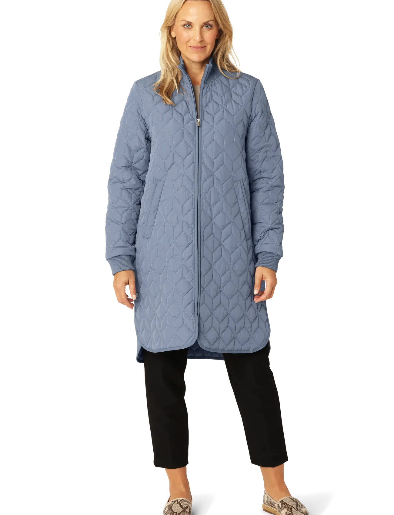 Ilse Jacobsen Art06, 36, Blue, Jakker > Quiltede Jakker, Dame