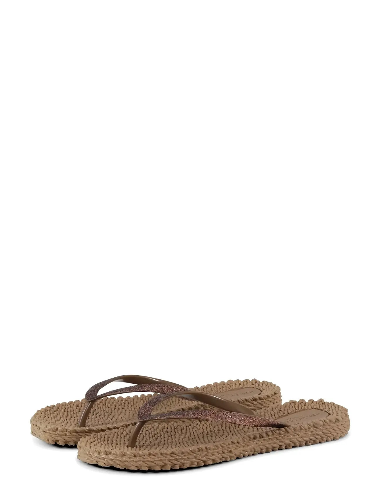 Ilse Jacobsen Flip Flops With Glitter, 41, Gold, Sandaler > Flip Flops, Dame
