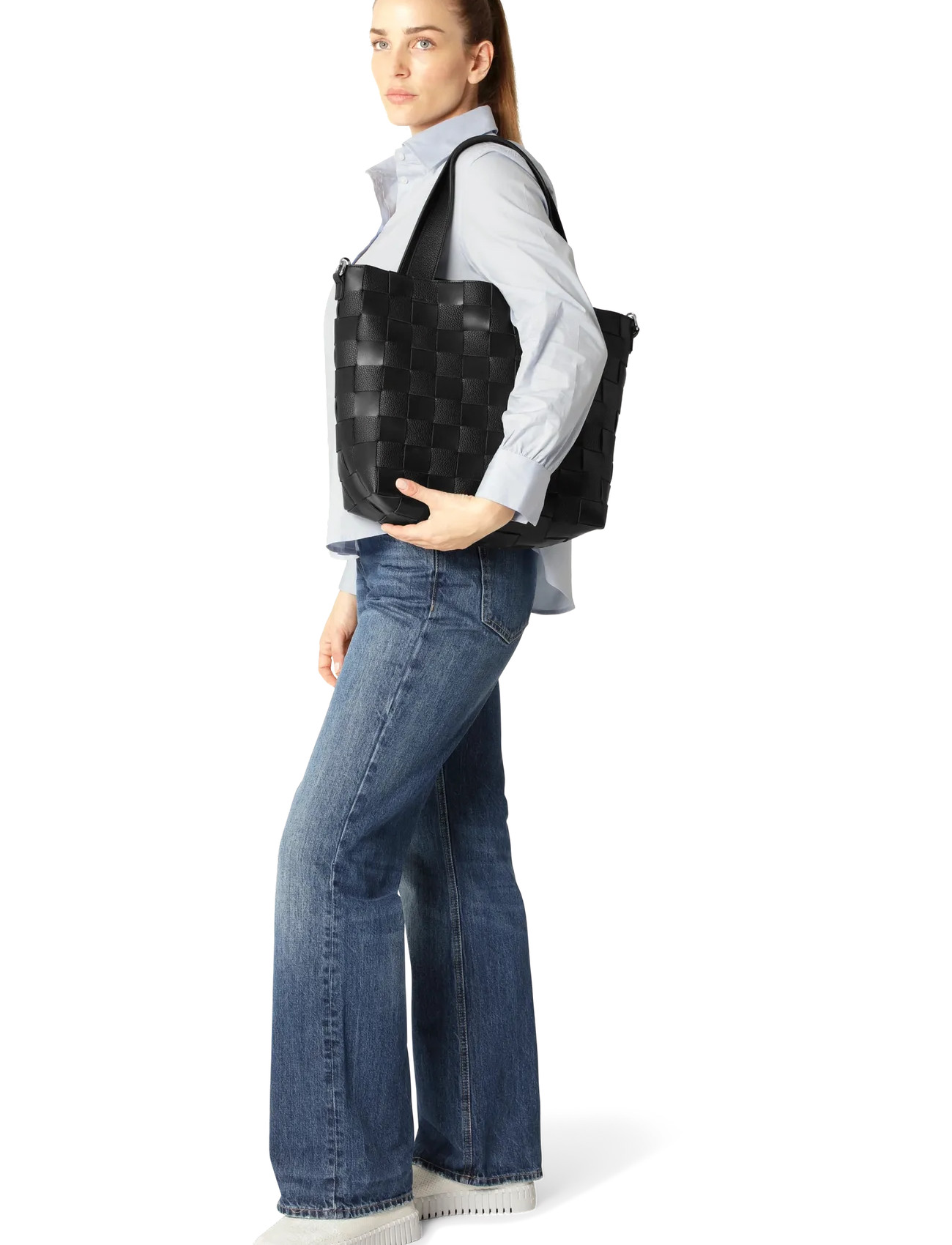 Ilse Jacobsen Chip11, One Size, Black, Tasker > Små Skuldertasker-Crossbody-Tasker, Dame