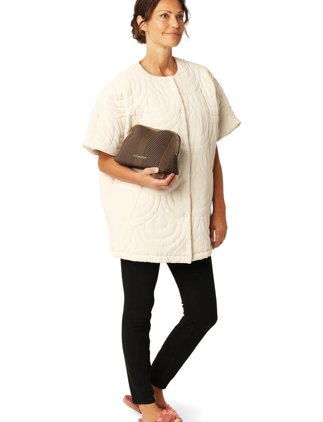 Ilse Jacobsen Knitty02, One Size, Brown, Tasker > Toilettasker, Dame