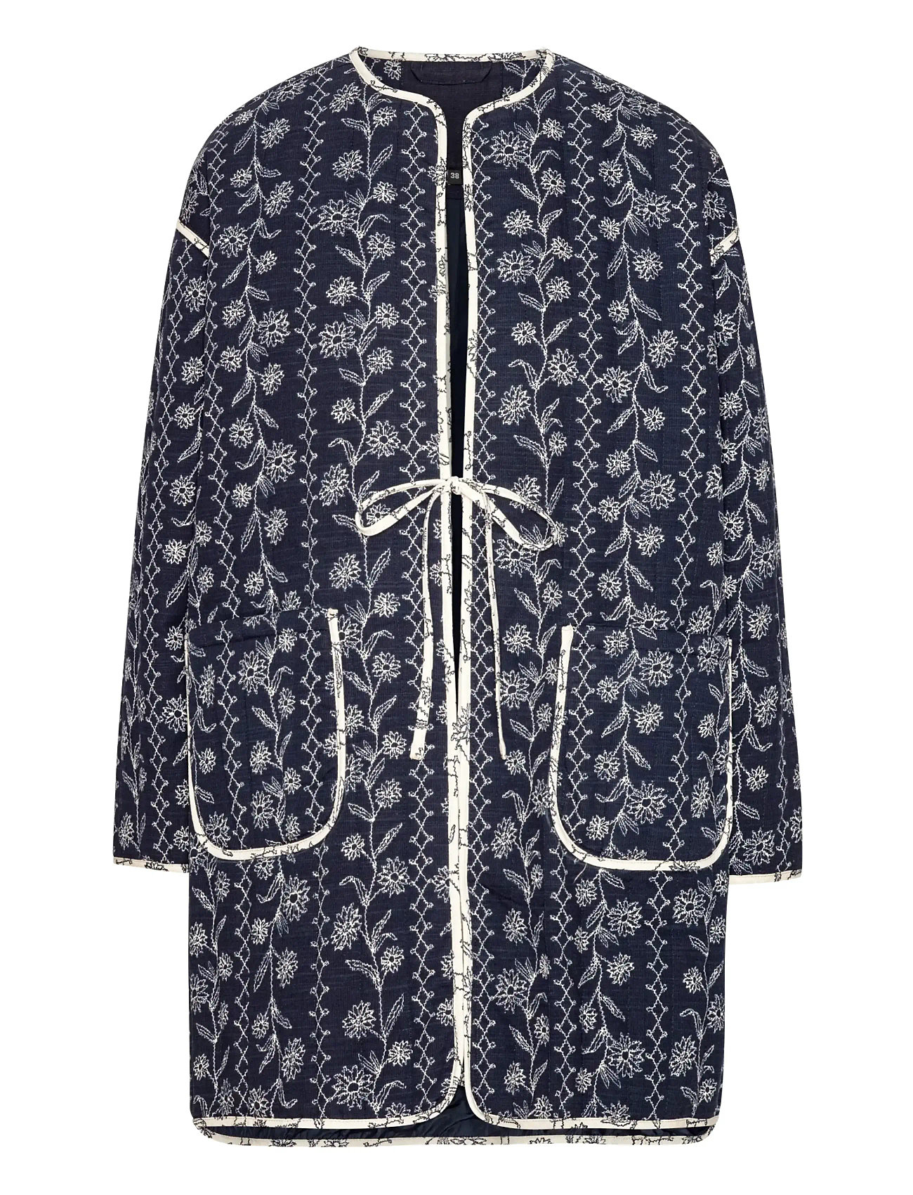 ILSE JACOBSEN Ottomaquilt04P Navy - 40 - Damen