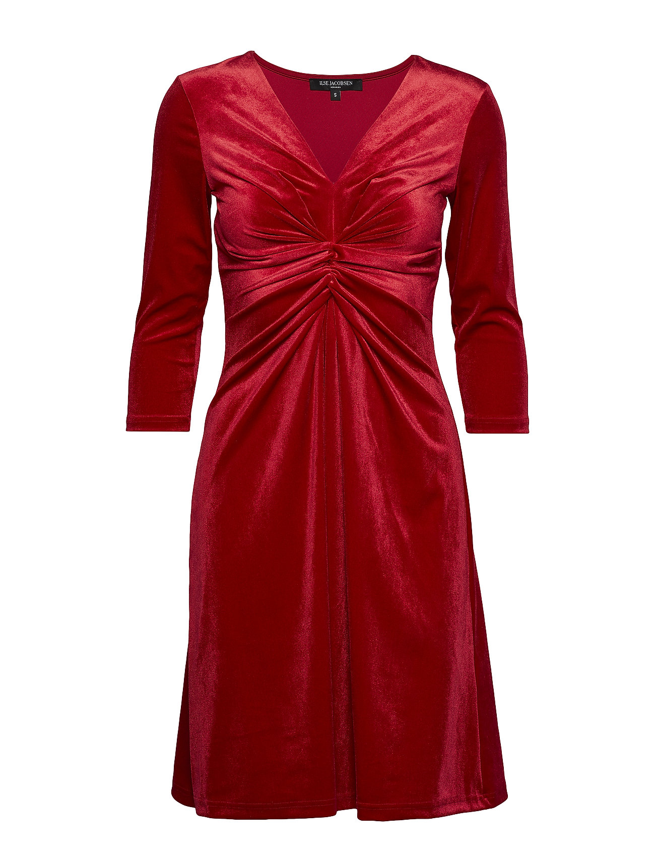Talula10 Jurk Knielengte Rood Ilse Jacobsen ilse jacobsen kopen in de aanbieding Talula10 Jurk Knielengte Rood Ilse Jacobsen ilse jacobsen kopen in de aanbieding