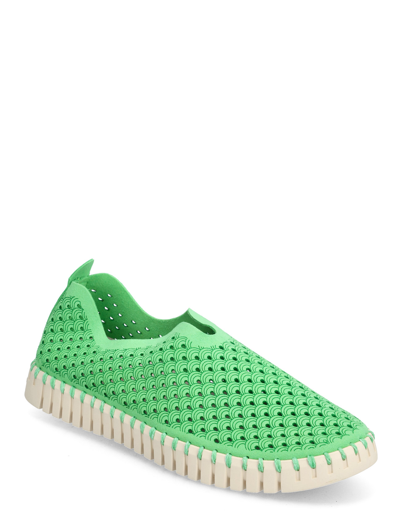 Flats Sneakers Green Ilse Jacobsen