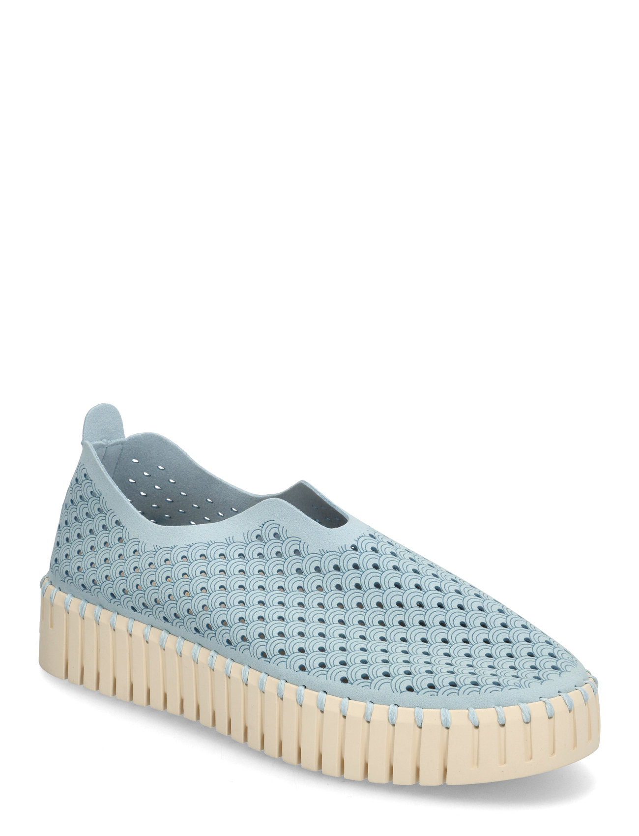 Ilse Jacobsen Tulip Slip-In On Plateau Sole Blå