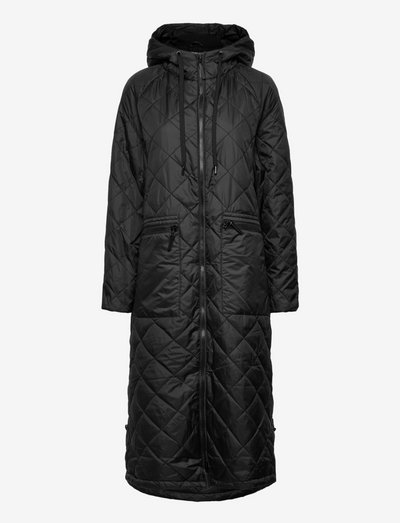 Outdoor coat - steppjacken - black