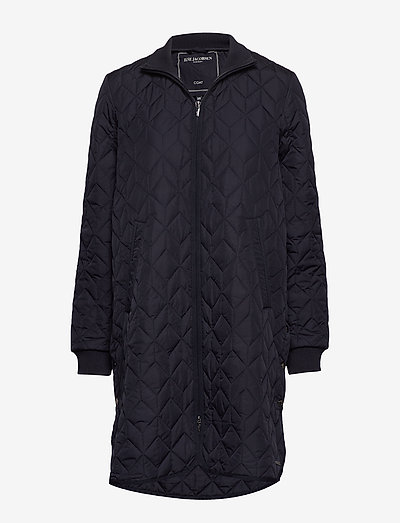 Padded Quilt Coat - vestes matelassées - dark indigo