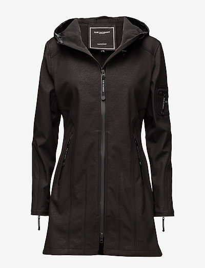 3/4 RAINCOAT - manteaux de pluie - black