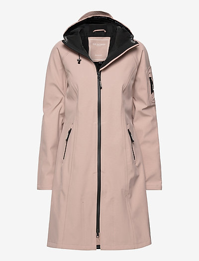 Long Raincoat - manteaux de pluie - adobe rose