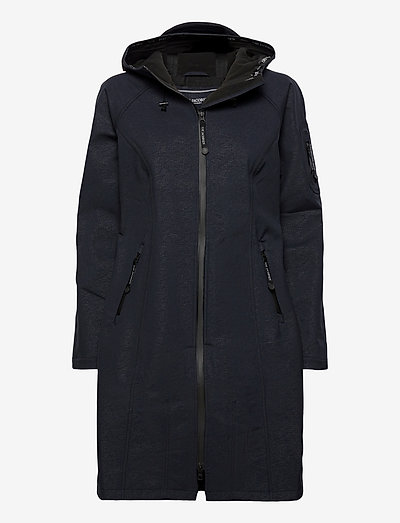 Long Raincoat - manteaux de pluie - dark indigo