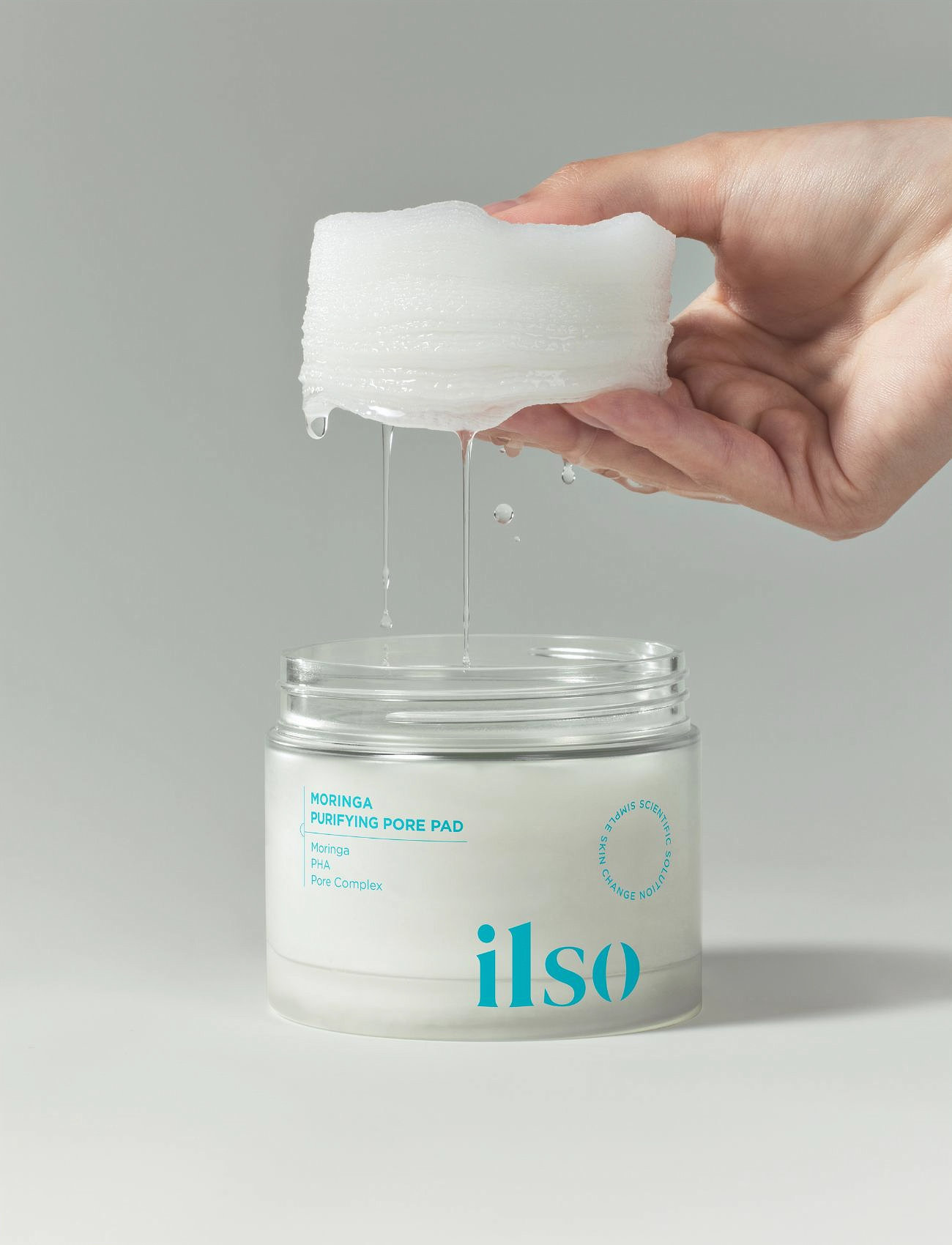 Ilso Moringa Purifying Pore Pad, 160 ml, Nude, Face > Peeling Pads, Dame