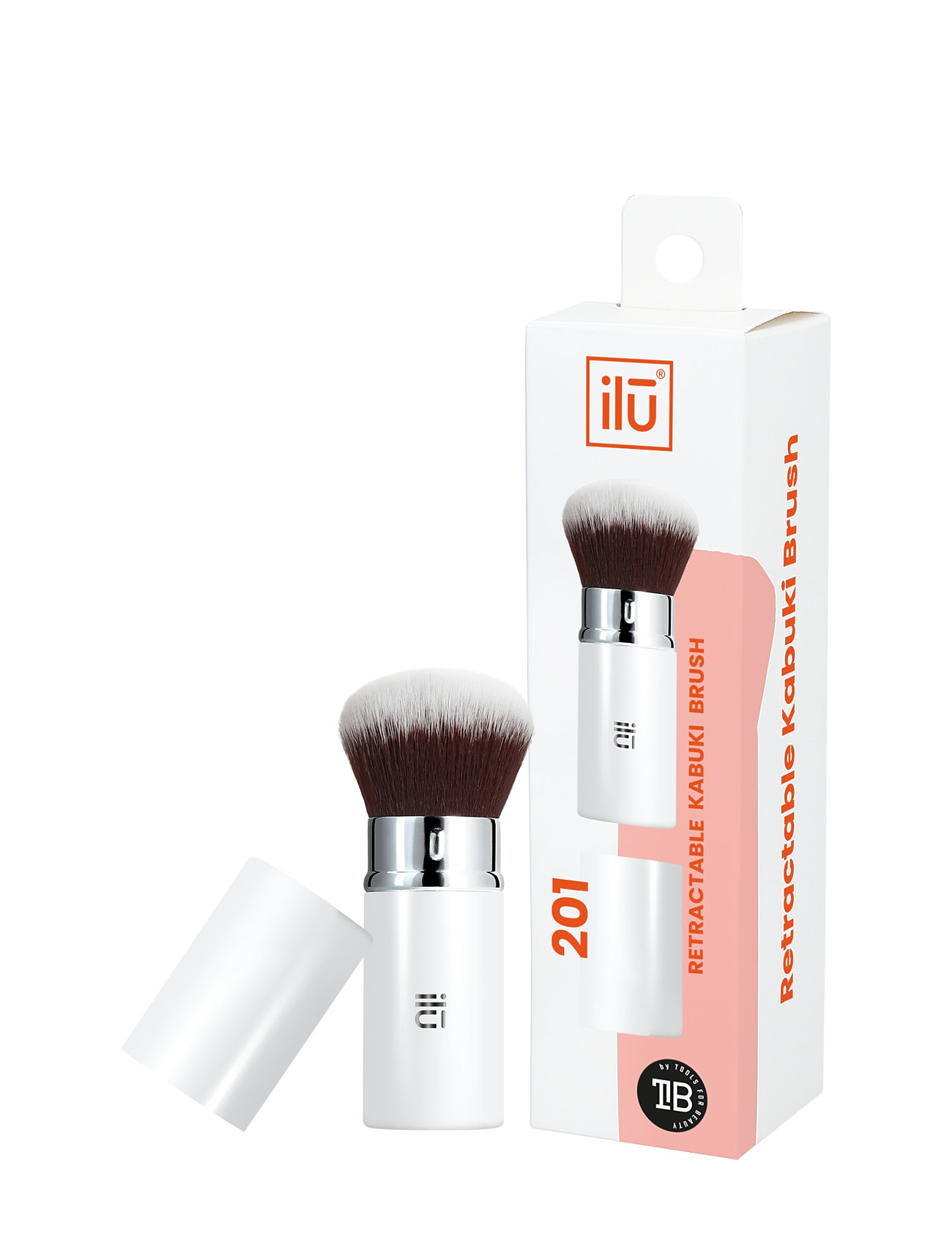 ILU Ilu 201 Retractable Kabuki Brush Nude