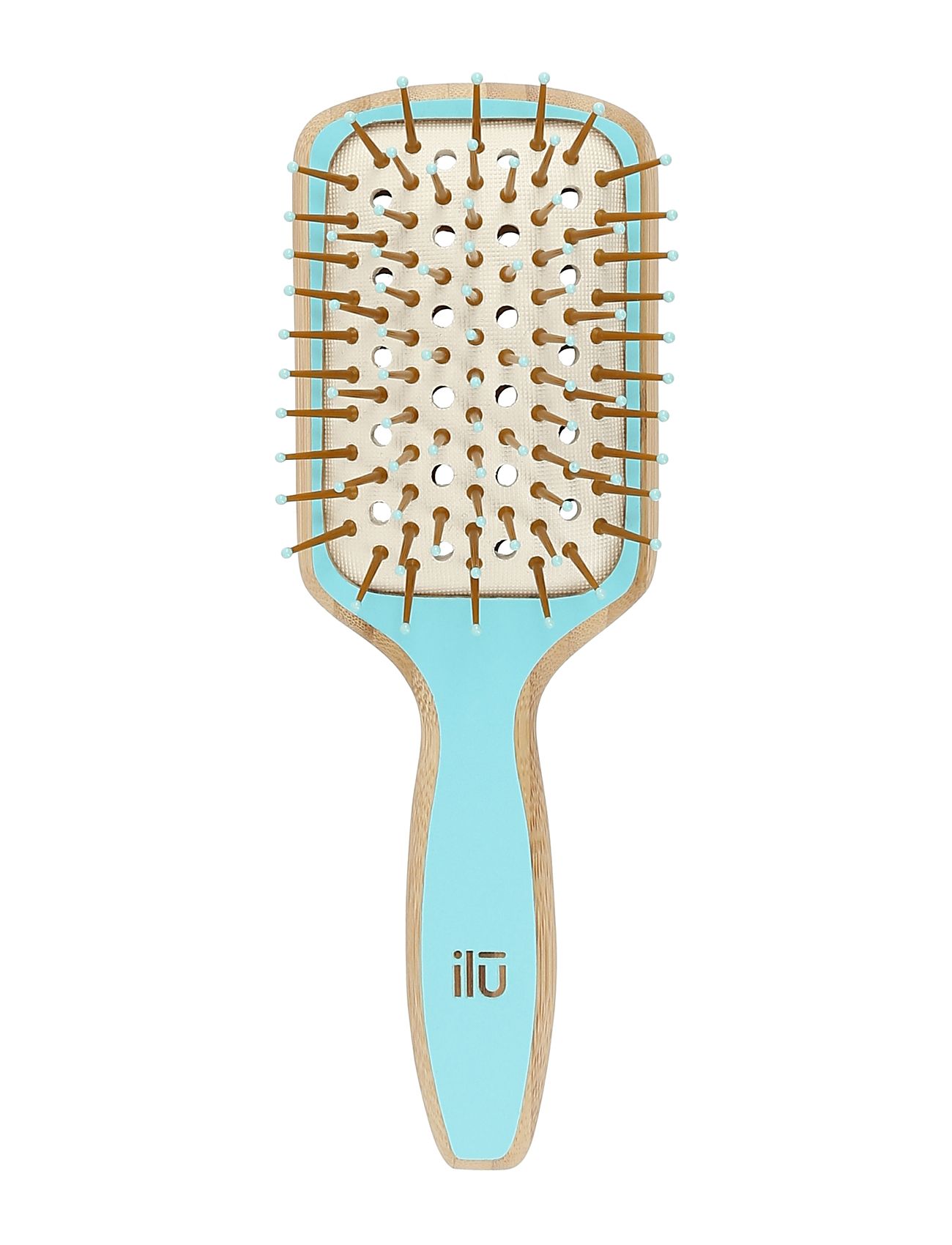 Ilu Brush Bamboom Paddle Mini Beauty Women Hair Hair Brushes & Combs Paddle Brush Nude ILU