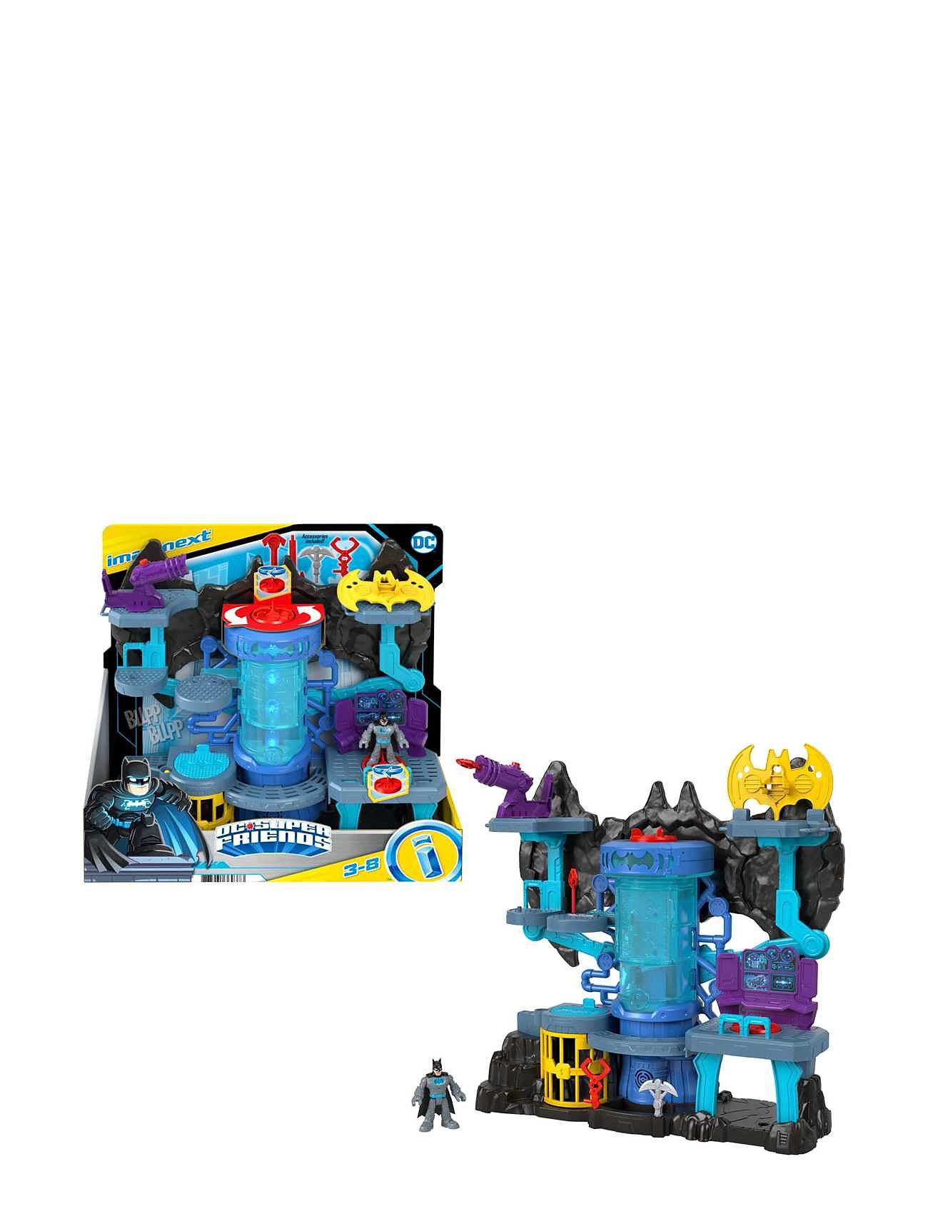 Imaginext Dc Super Friends Bat-Tech Batcave Toys Playsets & Action Figures Movies & Fairy Tale Characters Multi/patterned Imaginext