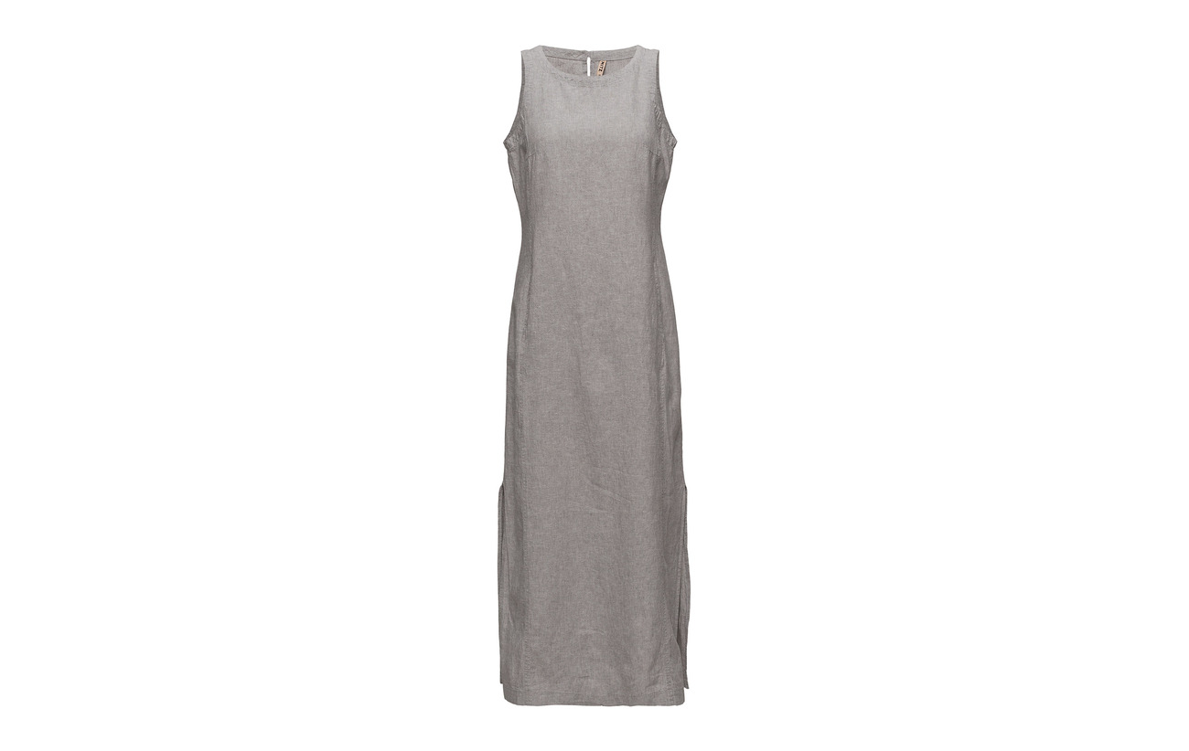 Casual Luna Dress Coton Mix Grey 50 Lin Imitz qCF5dq
