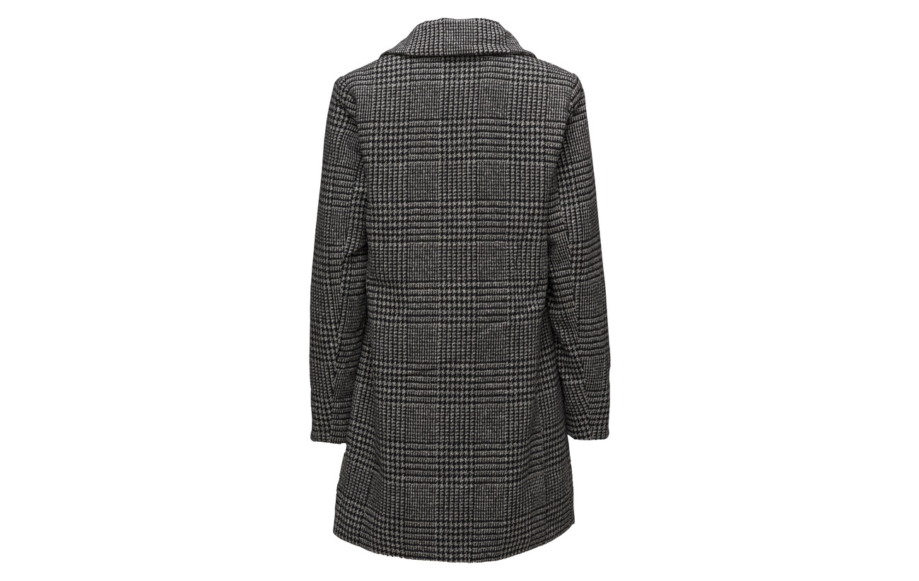 Polyamide 2 Coat Acrylique 88 Black Laine 5 Polyester Mix Outerwear Imitz Heavy Fdvgwqvz