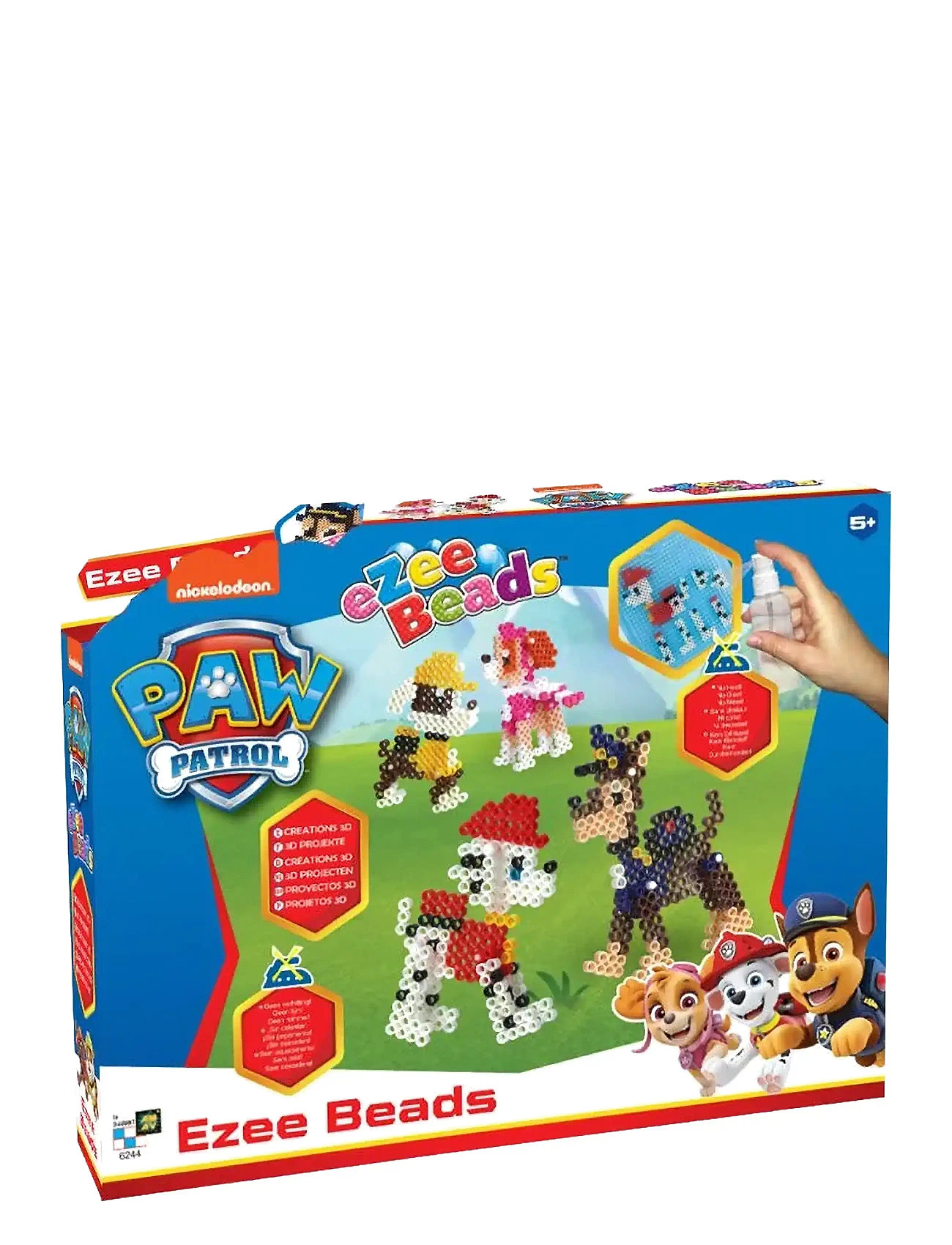 Paw Patrol Make Your Own Figures - 3D Creations Toys Creativity Drawing & Crafts Craft Pearls Multi/patterned Paw Patrol