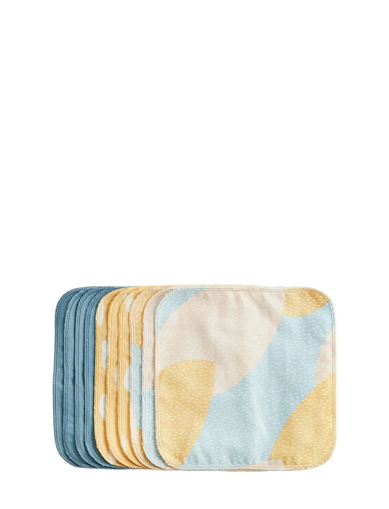Imse Vimse Reusable Wipes, Blue Sprinkle 10-Pack, One Size, Multi/patterned, Bathroom > Cloths, Børn