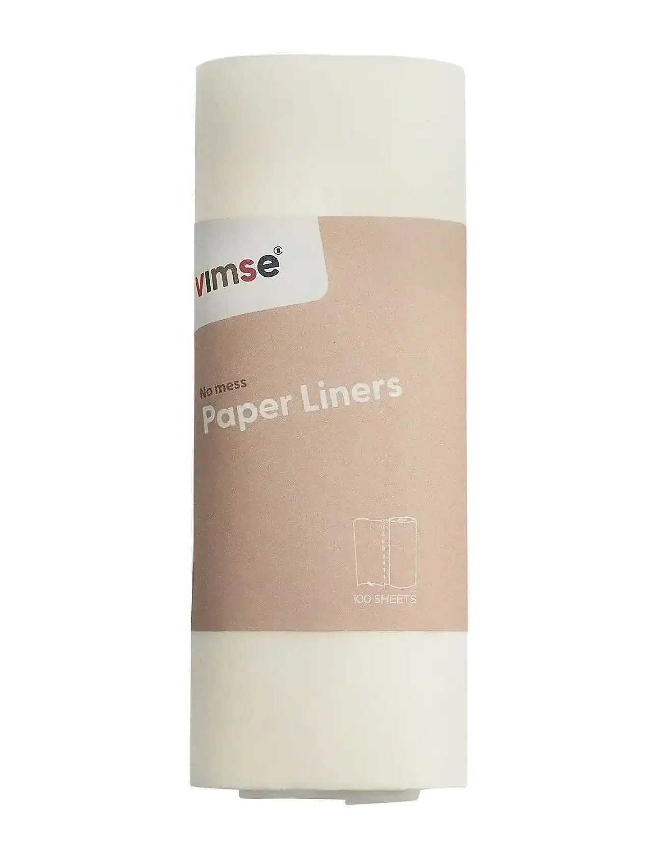 Imse Vimse Paper Liners 1 Roll/100 Sheets, One Size, Cream, Puslemåtter Og -Underlag > Betræk Til Pusleunderlag, Børn