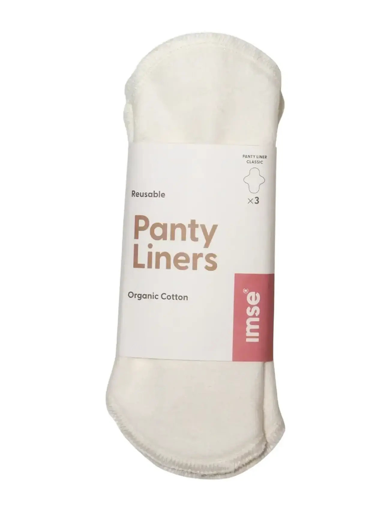 Imse Vimse Panty Liners Classic, Natural 3-Pack, One Size, Cream, Trusser > Periodiske Trusser, Dame