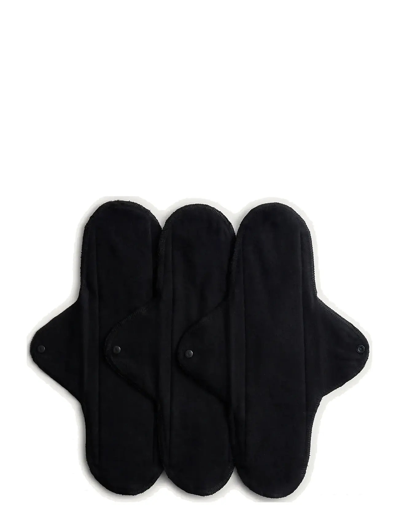 Imse Vimse Sanitary Pads Classic Night, Black 3-Pack, One Size, Black, Intimate Care > Menstrual Products, Dame