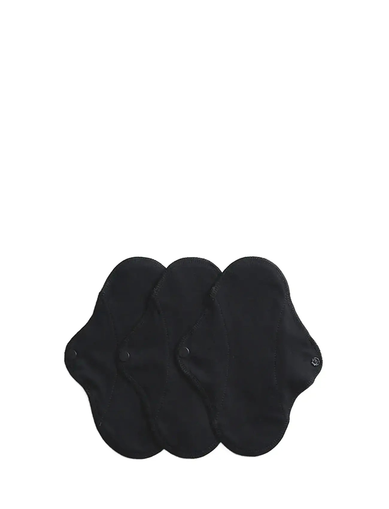 Imse Vimse Panty Liners Active, Black 3-Pack, One Size, Black, Intimate Care > Menstrual Products, Dame