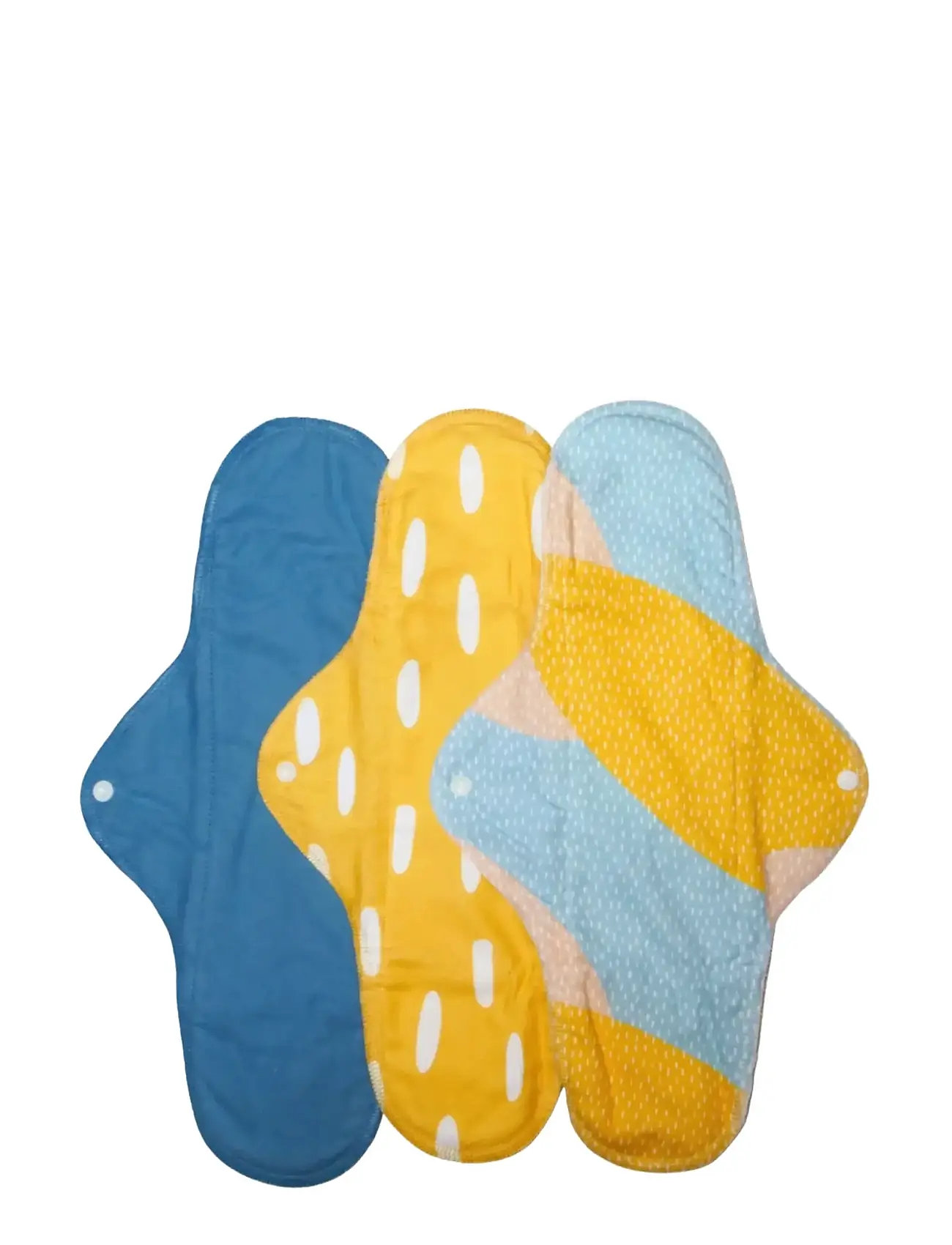 Imse Vimse Sanitary Pads Classic Night, Blue Sprinkle 3-Pack, One Size, Blue, Intimate Care > Menstrual Products, Dame