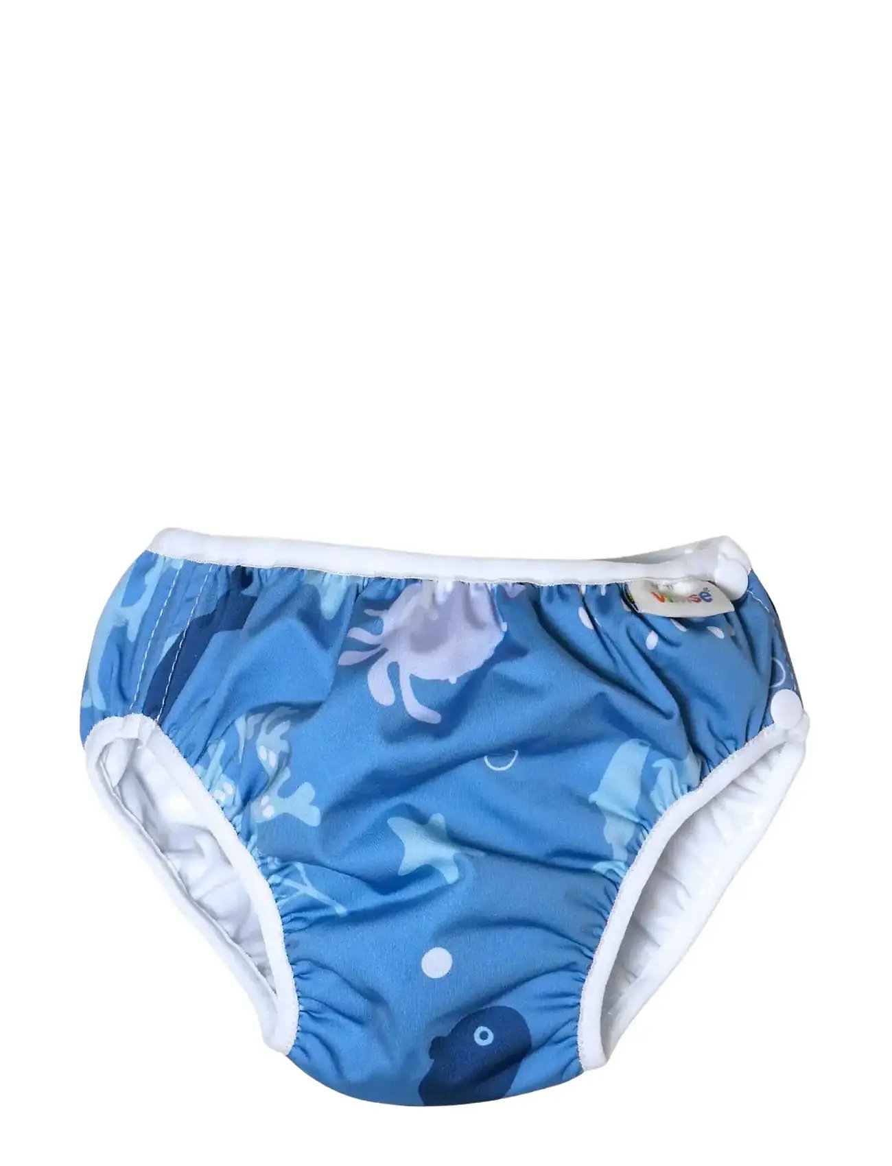 Imse Vimse Swim Diaper Xl 11-14Kg, Blue Whale, XL 11/14KG, Blue, Badetøj > Bindetrusser, Børn