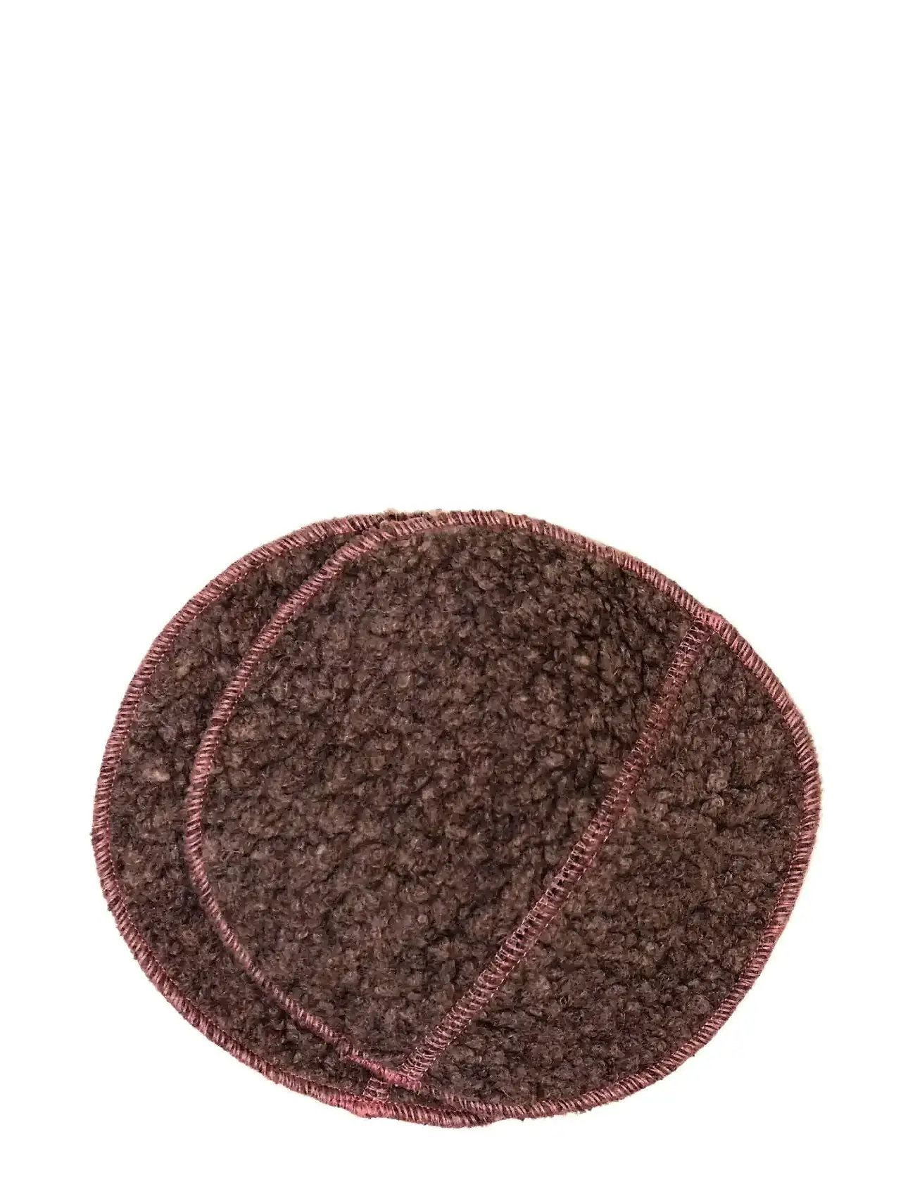 Imse Vimse Breast Warmers Wool Pile, 1 Pair, One Size, Brown, Ammeprodukter > Brystpumper Og Tilbehør, Børn