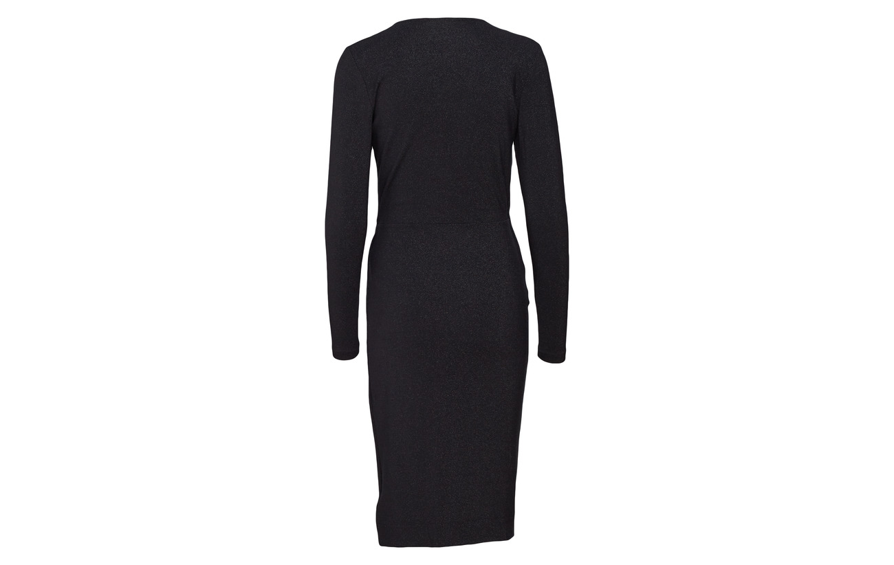 Viscose Dress Lurex 5 Black Polyester Vic Inwear 39 56 6IBxfnvSwq