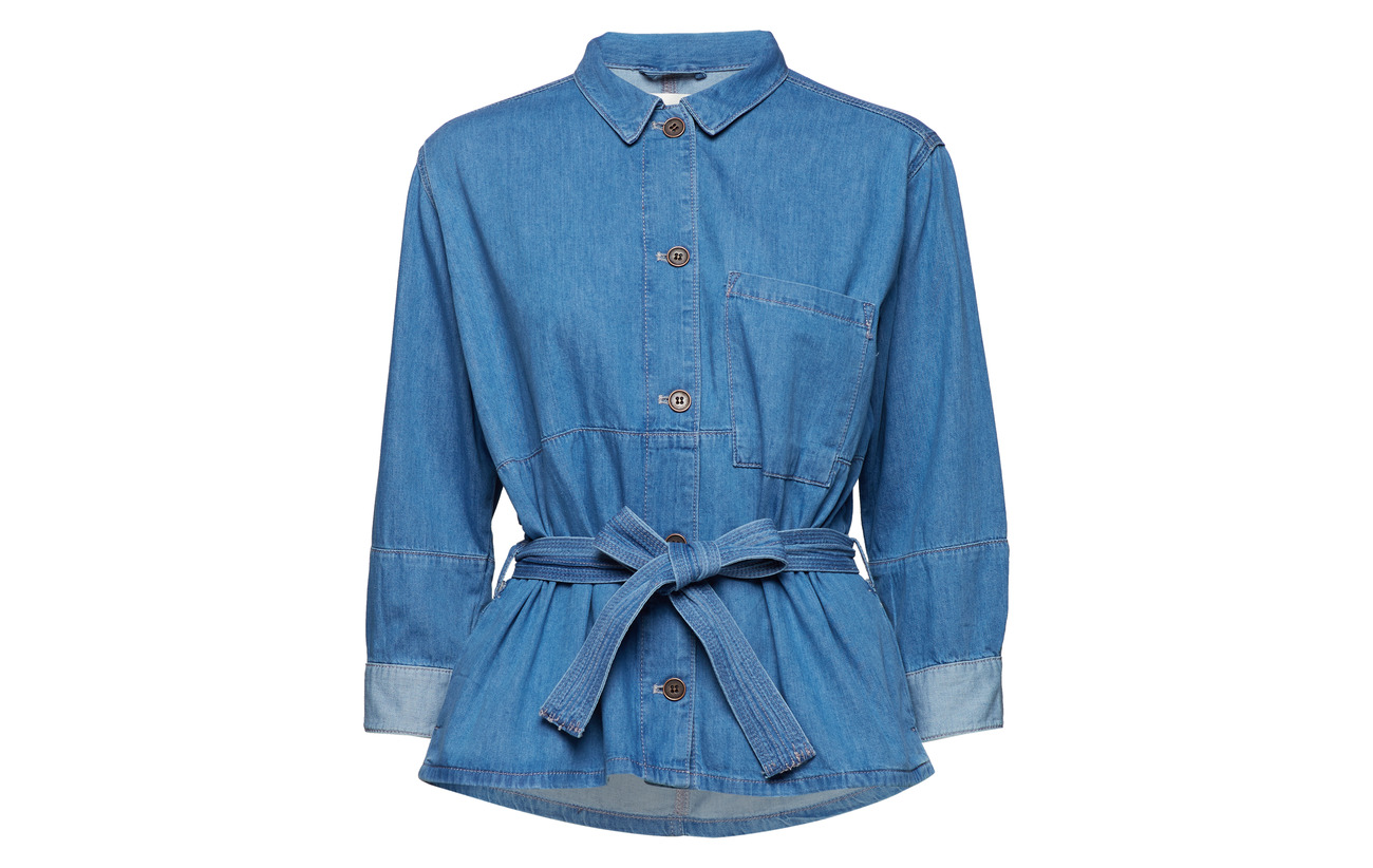 Vintage Jacket Coton Light Ajda Indigo Inwear 100 qPxIF7Ow