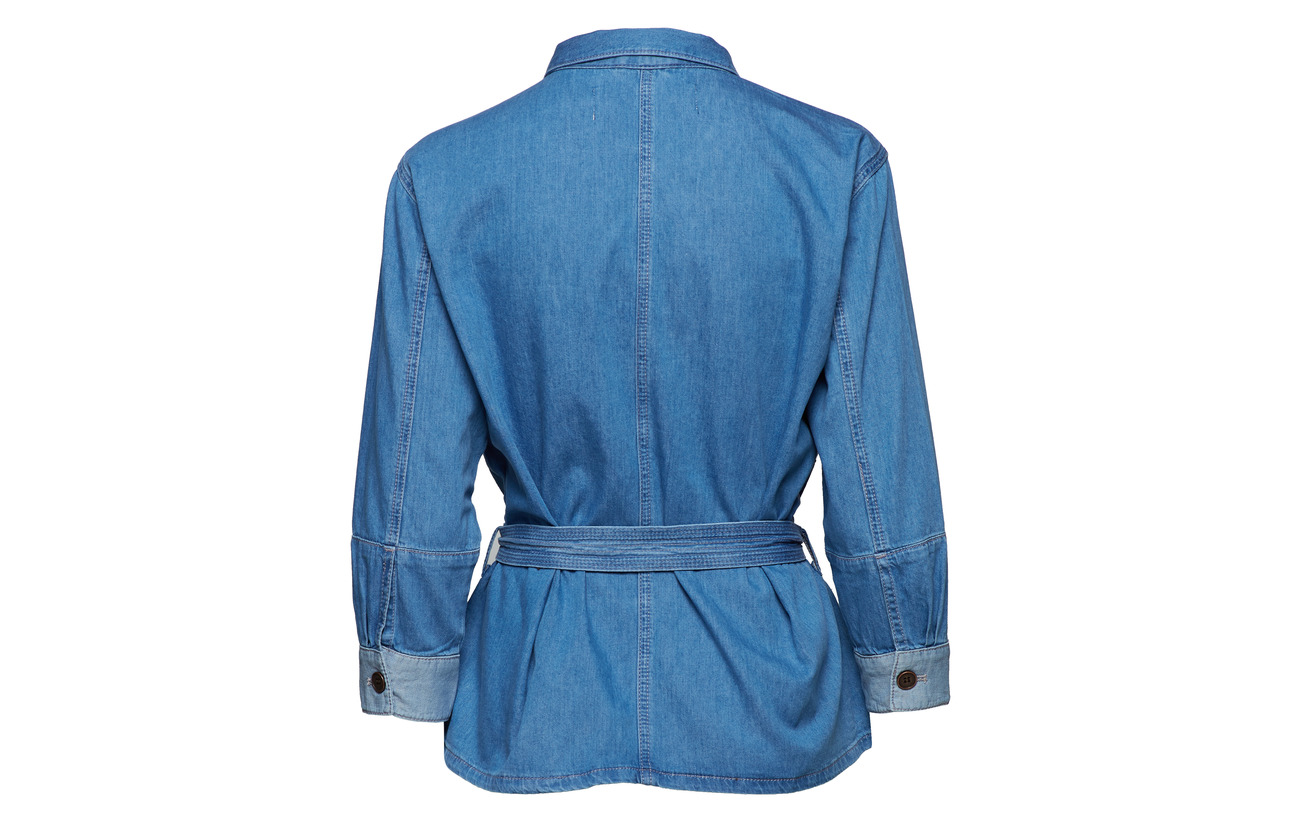 Vintage Jacket Coton Light Ajda Indigo Inwear 100 qPxIF7Ow