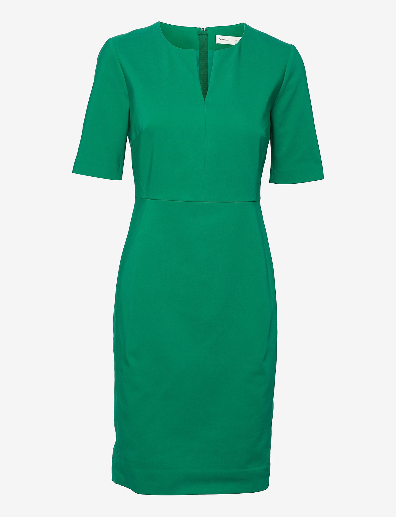 InWear - Zella Dress - cocktailklänningar - pepper green - 0
