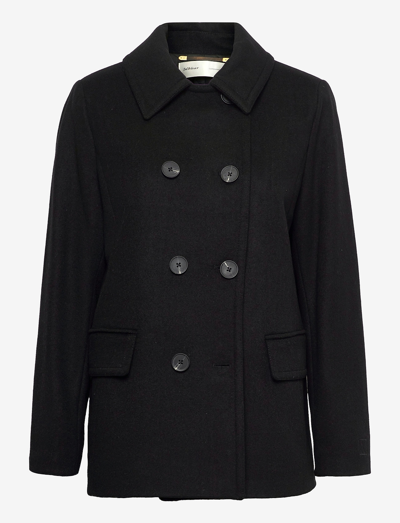InWear - CiljaIW Sailor Coat - winter jackets - black - 0