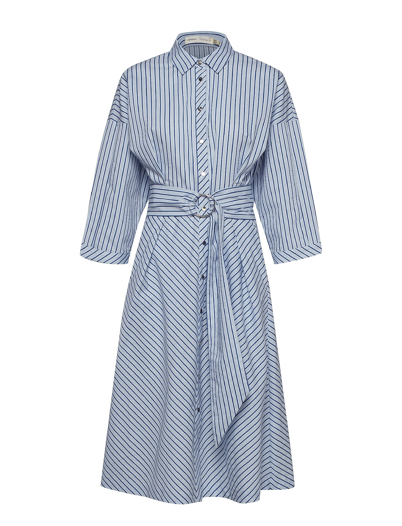 Howard Dress Jurk Knielengte Blauw Inwear inwear kopen in de aanbieding Howard Dress Jurk Knielengte Blauw Inwear inwear kopen in de aanbieding