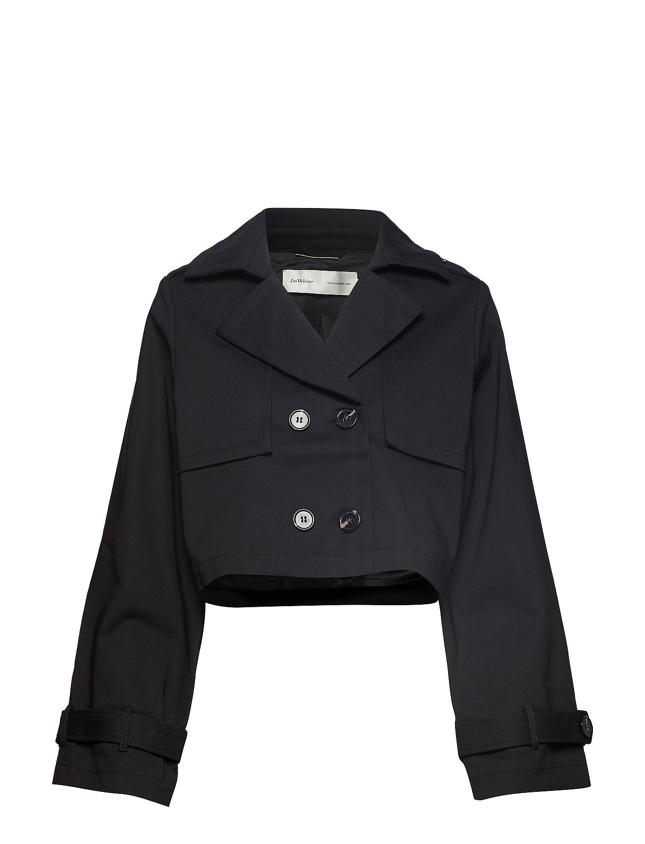Zerro Trench Jacket Zomerjas Dunne Jas Zwart Inwear inwear kopen in de aanbieding Zerro Trench Jacket Zomerjas Dunne Jas Zwart Inwear inwear kopen in de aanbieding
