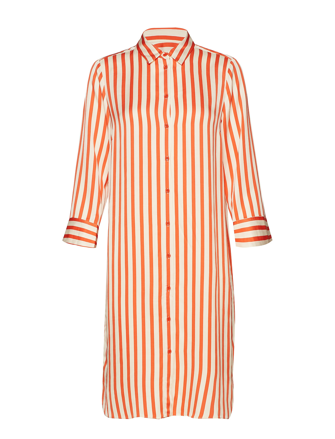 Tamaraiw Dress Jurk Knielengte Oranje Inwear inwear kopen in de aanbieding