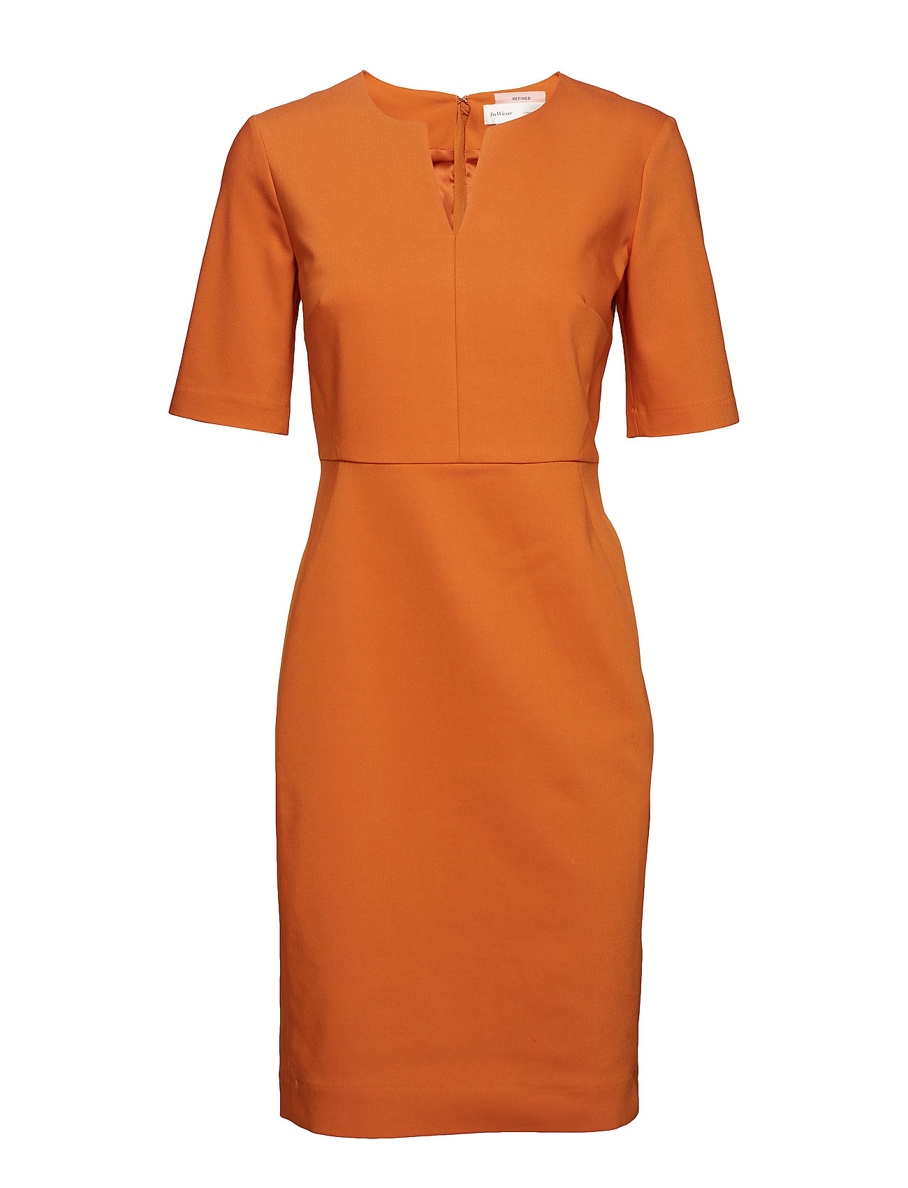 Zella Dress Jurk Knielengte Oranje Inwear inwear kopen in de aanbieding