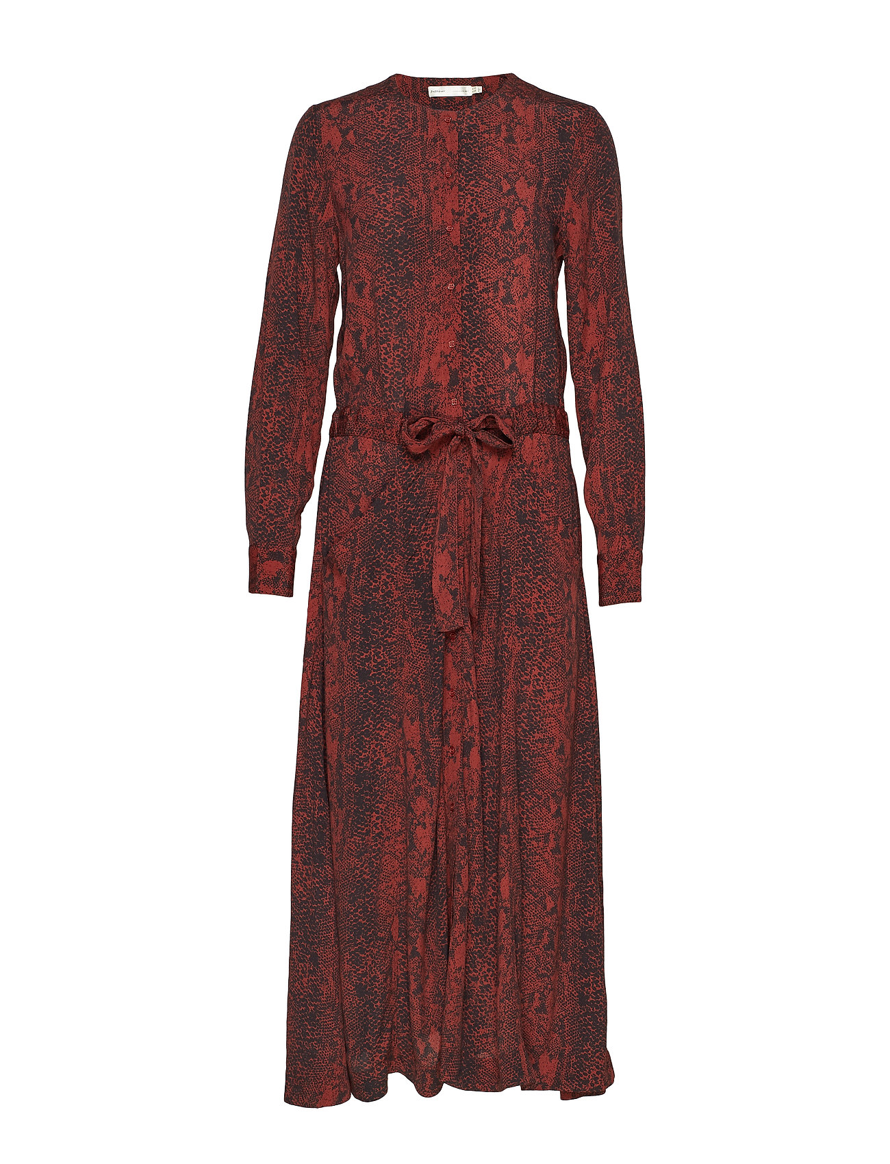 INWEAR Kavitaiw Long Kleid Rot - 34 - Damen