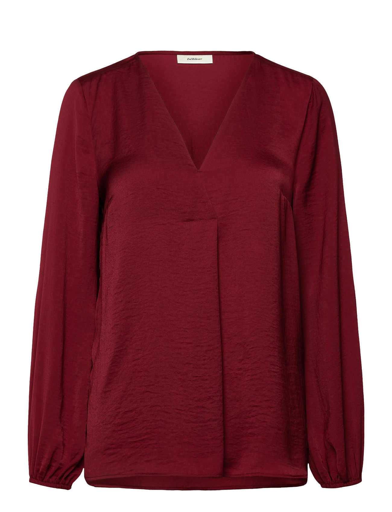 INWEAR Rindaiw Bluse Burgundy - 36 - Damen